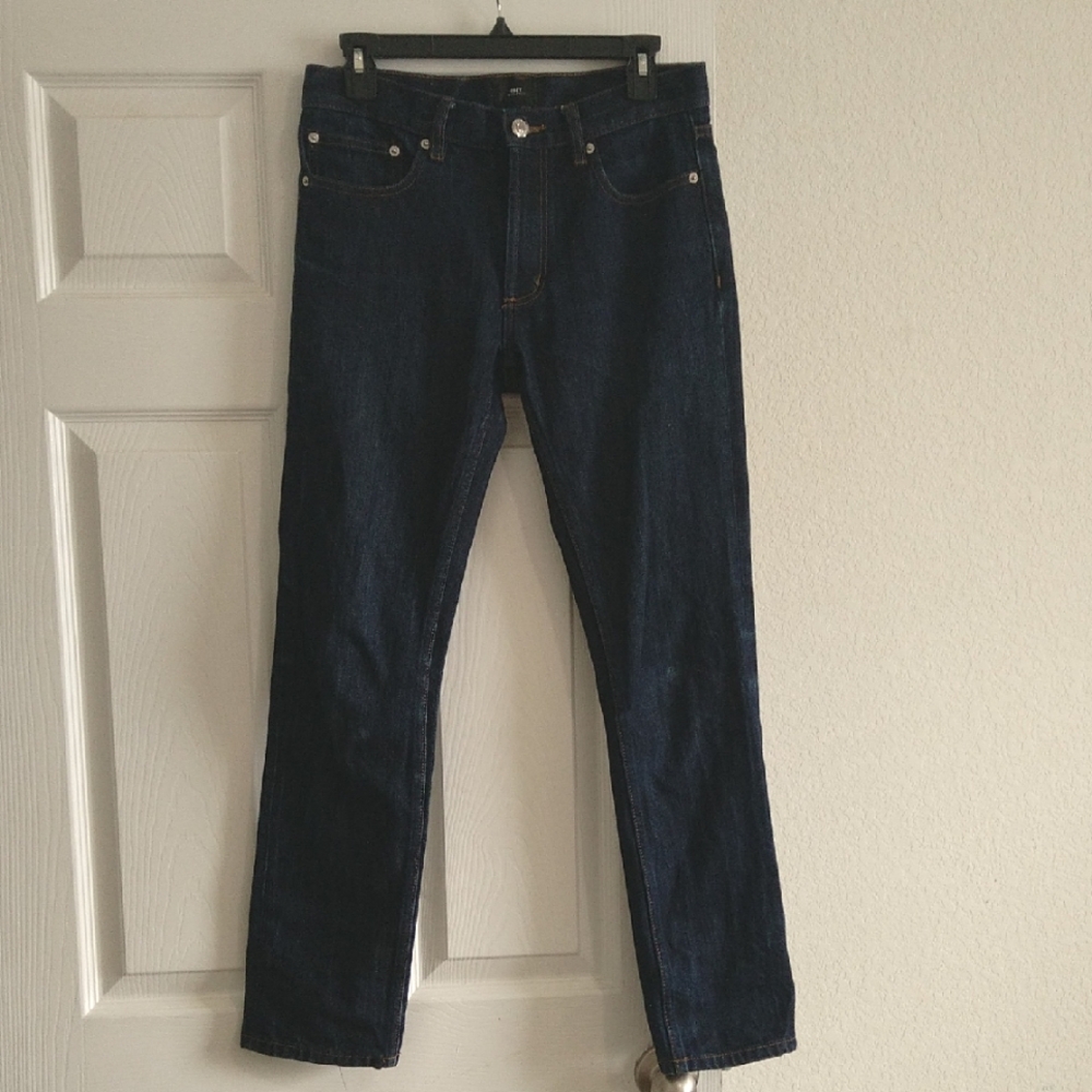 Obey worldwide jeans straight leg denim blue men's size 28